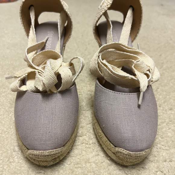 Soludos, Grey, Classic 3.5" Wedge - Picture 4 of 6